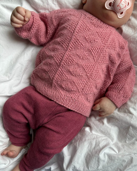 Esther Sweater - Baby - PetiteKnit - PRINTED PATTERN