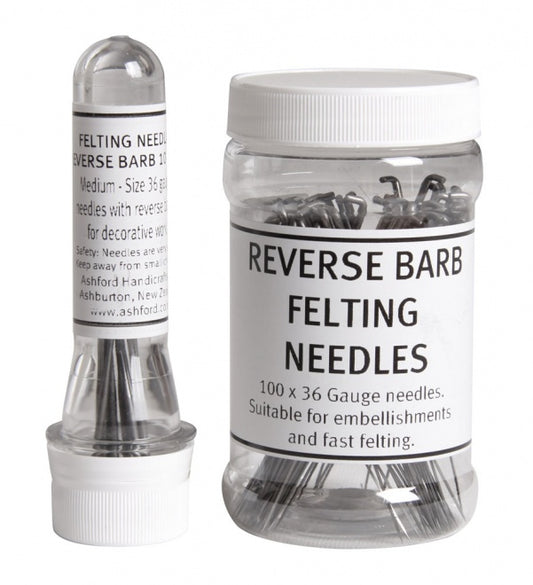 Ashford - Felting Needles - Reverse Barb 40 Gauge