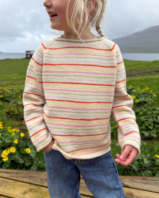 Frankie Sweater - Junior - PetiteKnit - PRINTED PATTERN