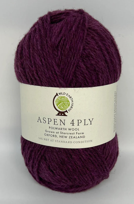 Wild Earth - Aspen 4 Ply - Mulberry