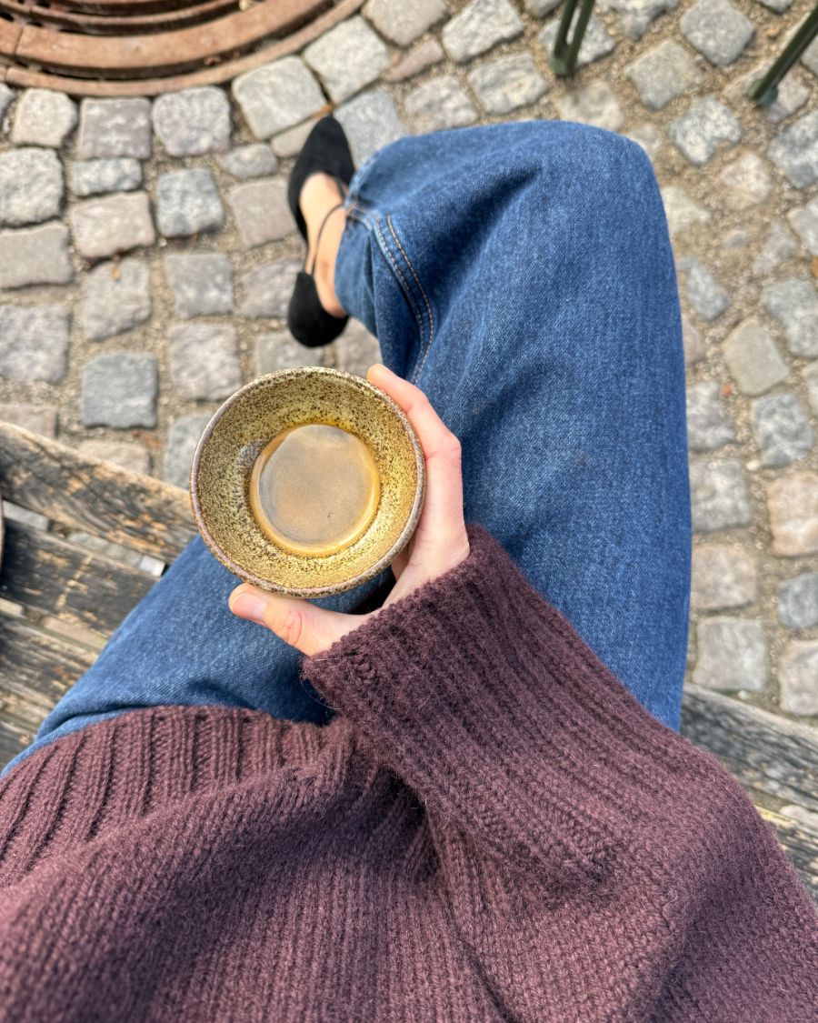 Hannah Sweater V-Neck - PetiteKnit - PRINTED PATTERN