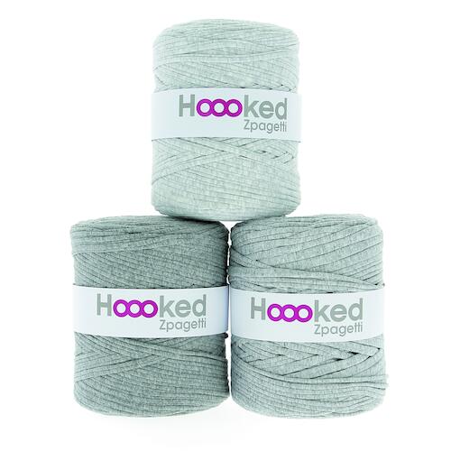 Zpagetti T-Shirt Yarn - Grey Shades - Hoooked