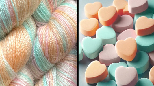 Ad Maiora - Mohair Yarn - Sweetheart Candy