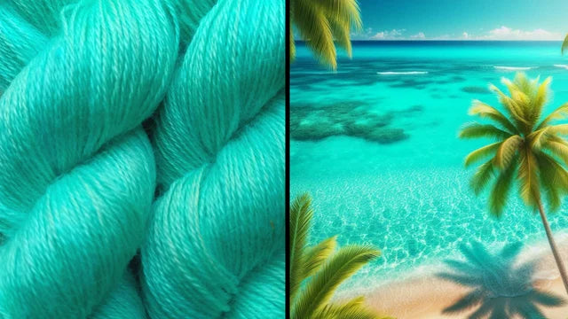 Ad Maiora - Mohair Yarn - Aqua