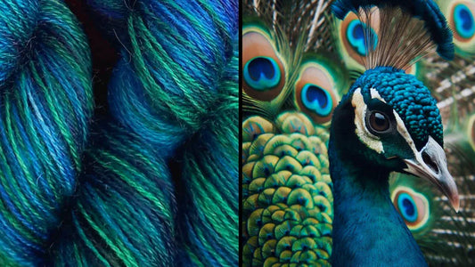 Ad Maiora - Mohair Yarn - Peacock