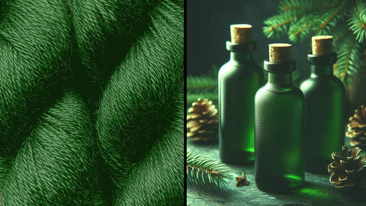 Ad Maiora - Mohair Yarn - Bottle Green