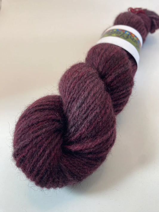 Yarnfloozy - Brushtail 8 Ply - Burnt Cherries