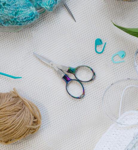 Scissors - KnitPro Mindful Folding Rainbow