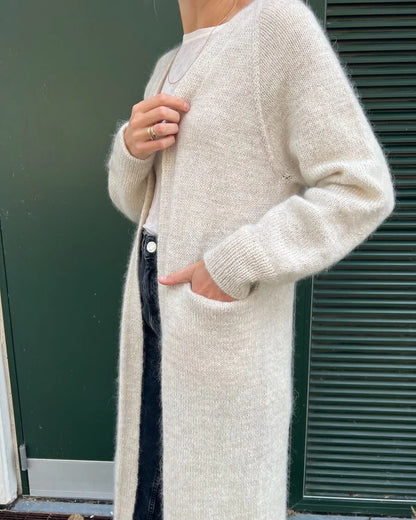 No Frills Cardigan - PetiteKnit - PRINTED PATTERN