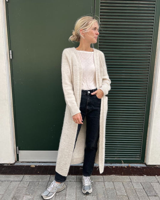 No Frills Cardigan - PetiteKnit - PRINTED PATTERN