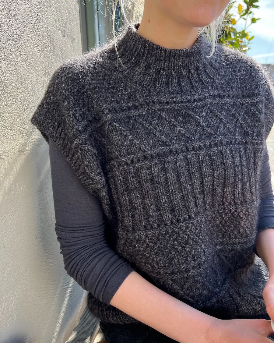 Ingrid Slipover - PetiteKnit - PRINTED PATTERN
