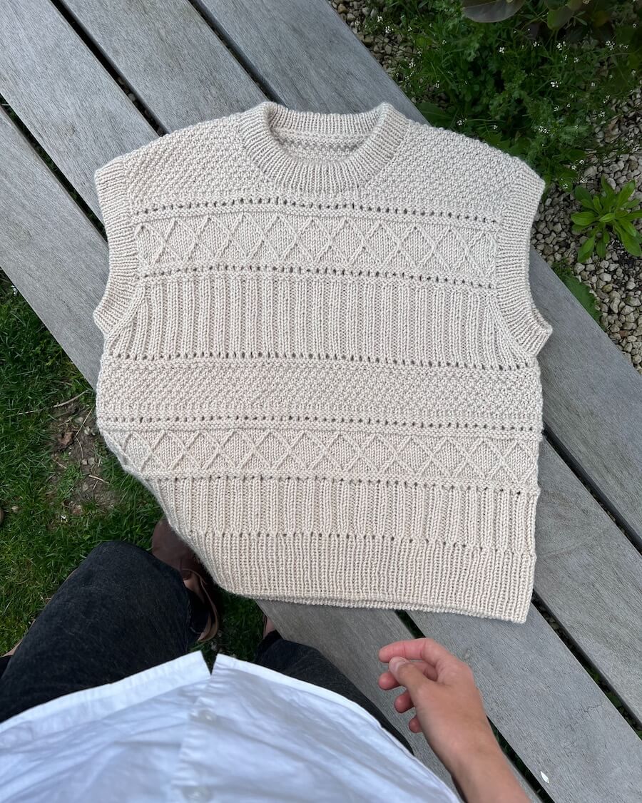 Ingrid Slipover - PetiteKnit - PRINTED PATTERN