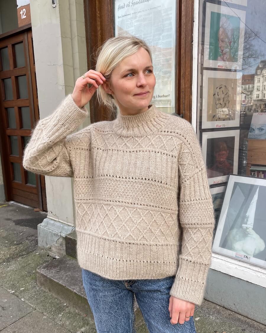 Ingrid Sweater - PetiteKnit - PRINTED PATTERN