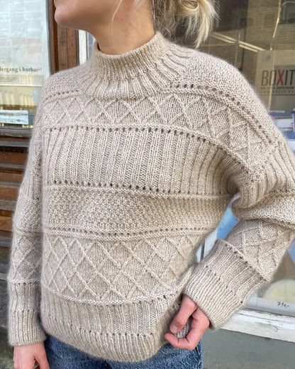 Ingrid Sweater - PetiteKnit - PRINTED PATTERN