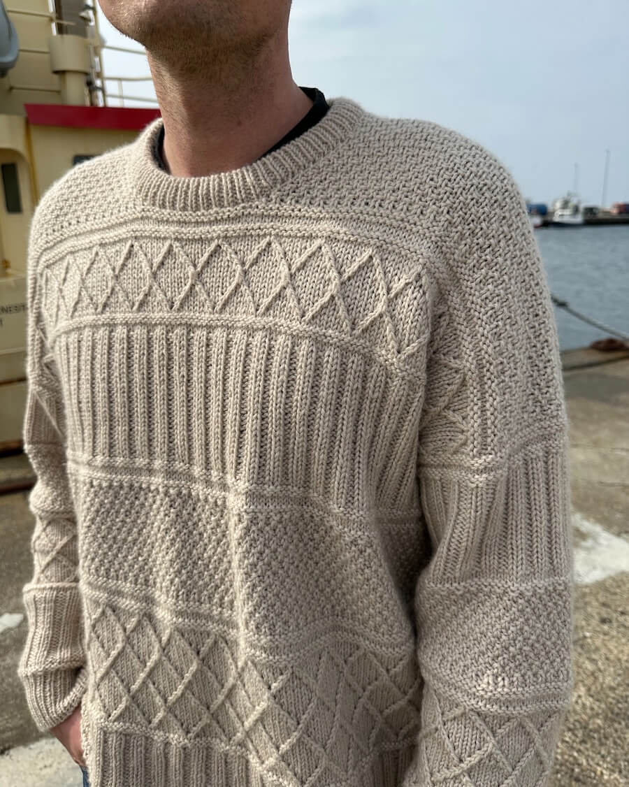Ingrid Sweater - Man - PetiteKnit - PRINTED PATTERN