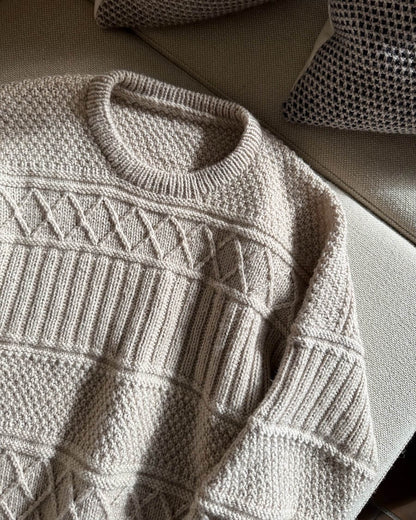 Ingrid Sweater - Man - PetiteKnit - PRINTED PATTERN