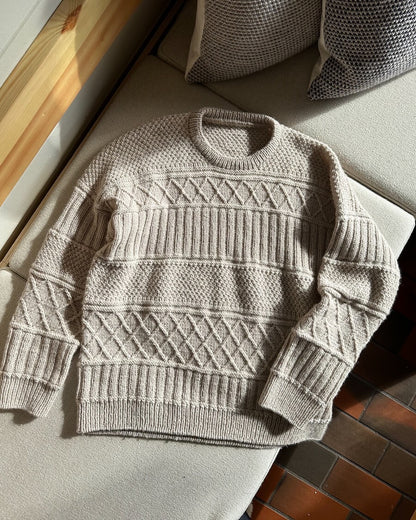 Ingrid Sweater - Man - PetiteKnit - PRINTED PATTERN
