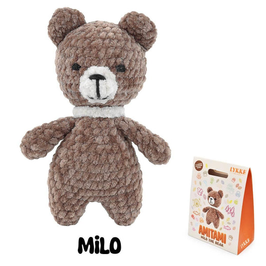 Milo the Bear - Amitami Crochet Kit - Lykke