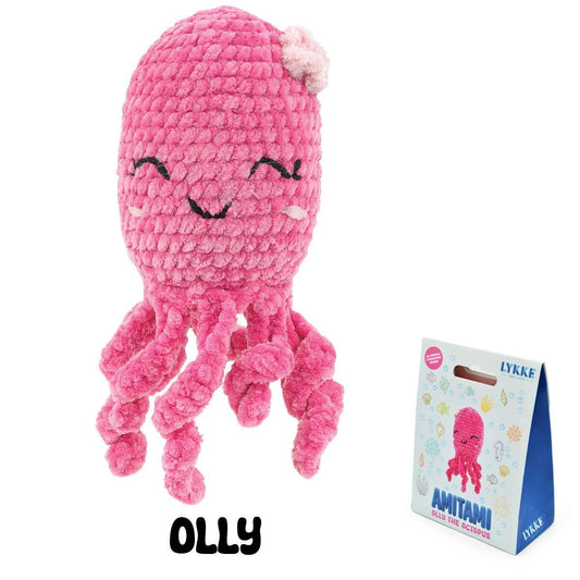 Olly the Octopus - Amitami Crochet Kit - Lykke