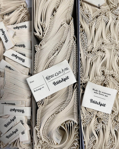 Garment Label - Laundry Care - PetiteKnit