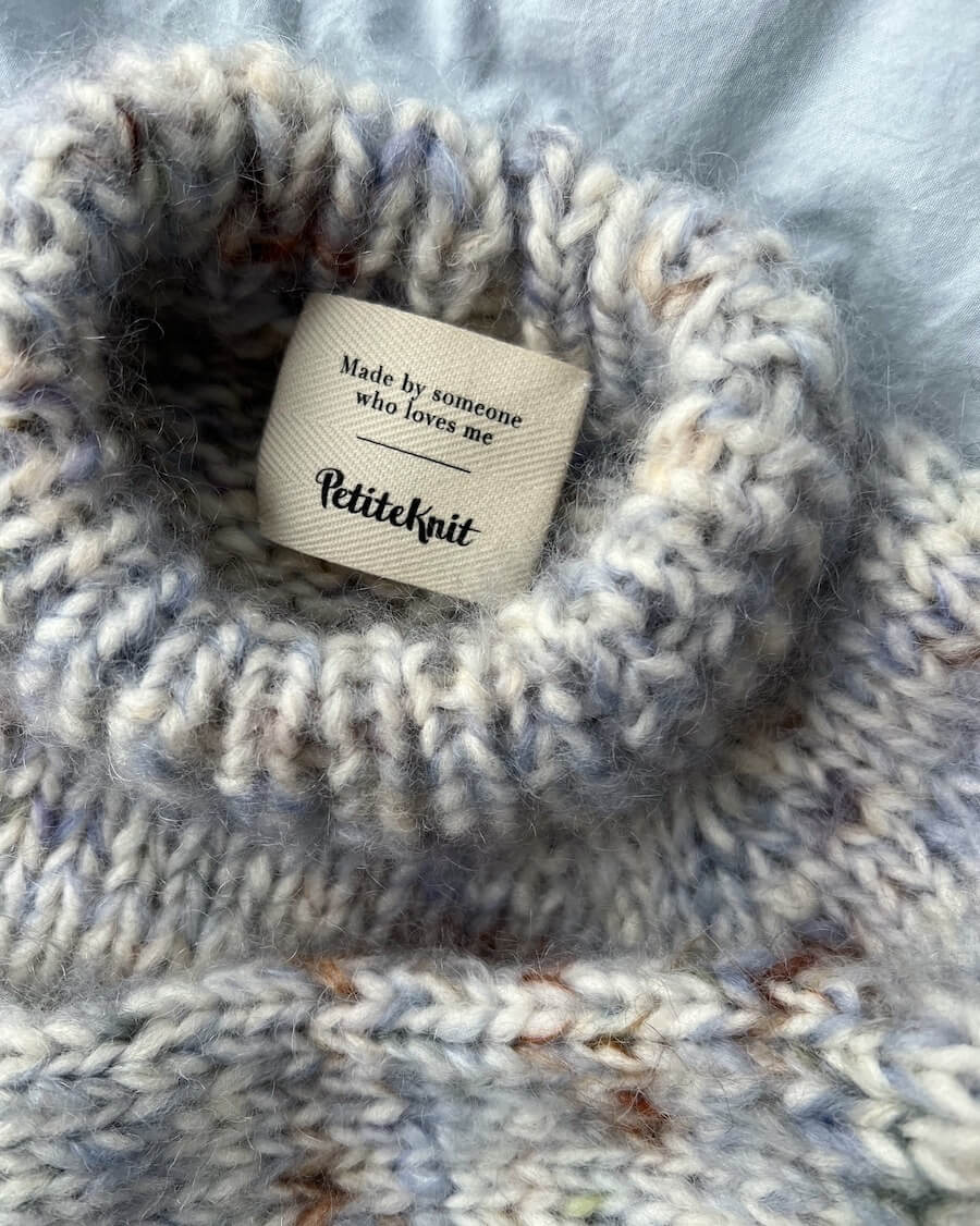 Garment Label - Made by Someone - PetiteKnit