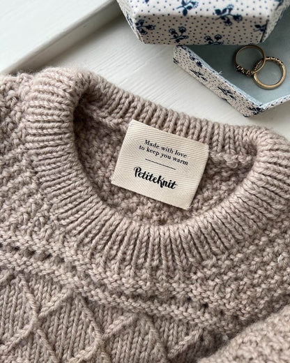 Garment Label - Made with Love - PetiteKnit