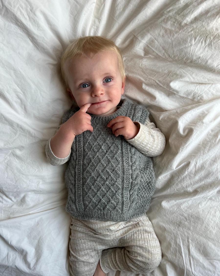 Moby Slipover - Baby - PetiteKnit - PRINTED PATTERN