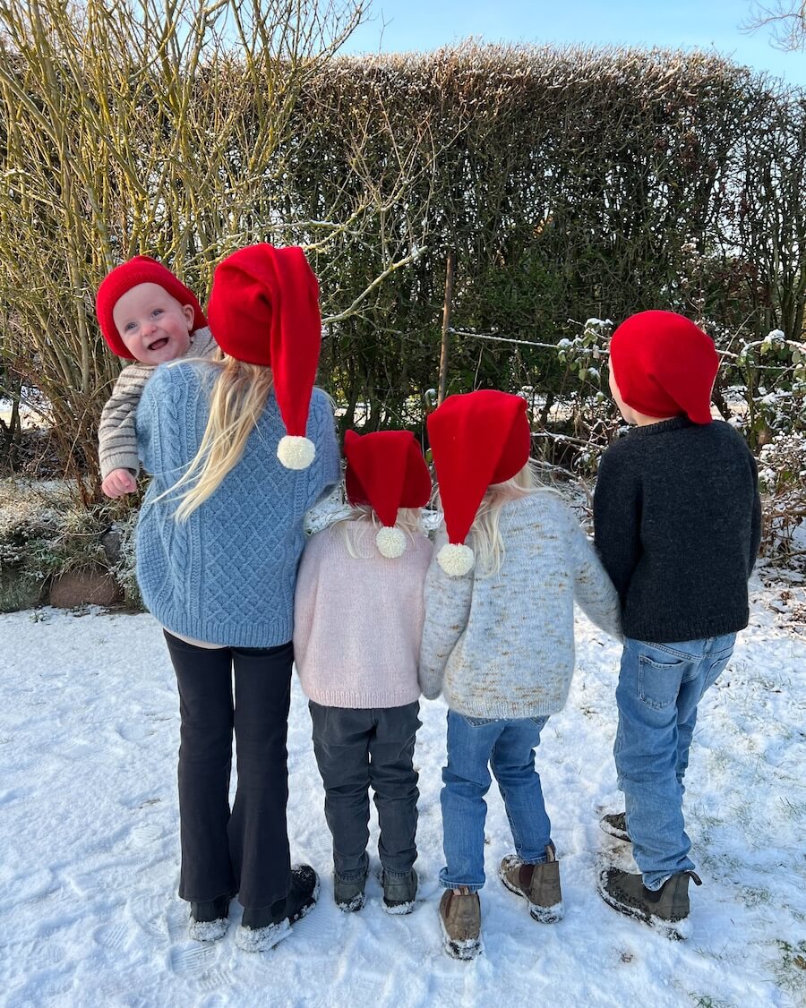Christmas Hat - PetiteKnit - PRINTED PATTERN