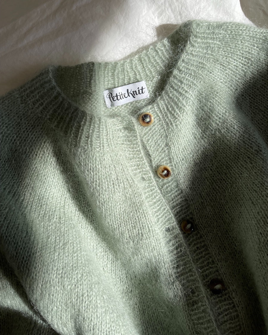 Novice Cardigan - Mohair Edition - PetiteKnit - PRINTED PATTERN