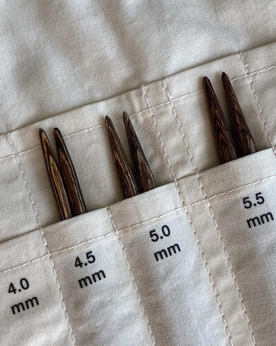 Knitting Needle Case Labels - Iron On - PetiteKnit