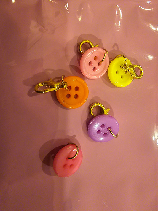 Stitch Markers - Buttons