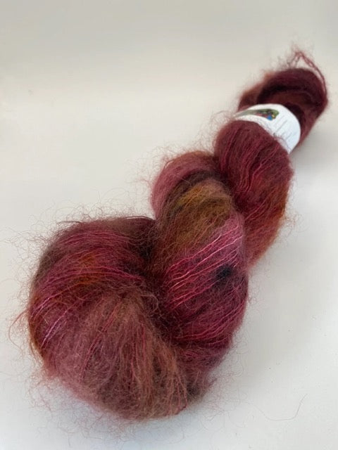 Yarnfloozy - Mohair - Rosewood