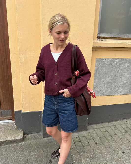 Scarlet Cardigan - PetiteKnit - PRINTED PATTERN