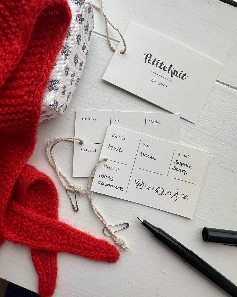 Knit Tags - 5 pack - PetiteKnit