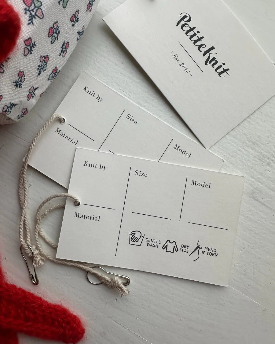 Knit Tags - 5 pack - PetiteKnit