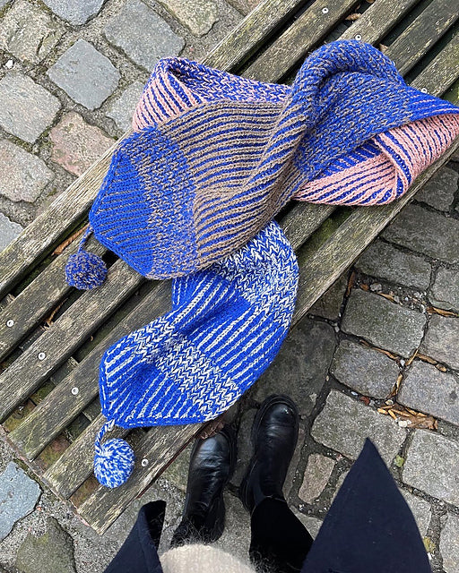 Structure Scarf - PetiteKnit - PRINTED PATTERN