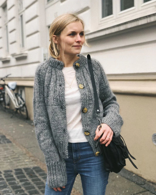 Sunday Cardigan - PetiteKnit - PRINTED PATTERN