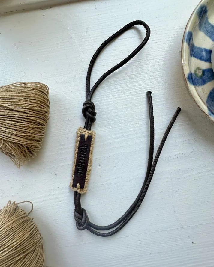 Bag Charm - Juno Bag - Dark Brown - PetiteKnit