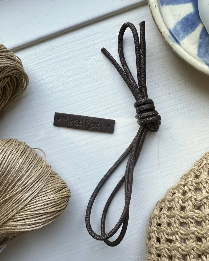 Bag Charm - Juno Bag - Dark Brown - PetiteKnit