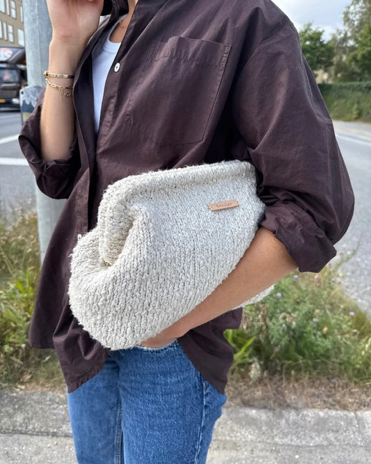 Garment Label - Tan Leather - PetiteKnit