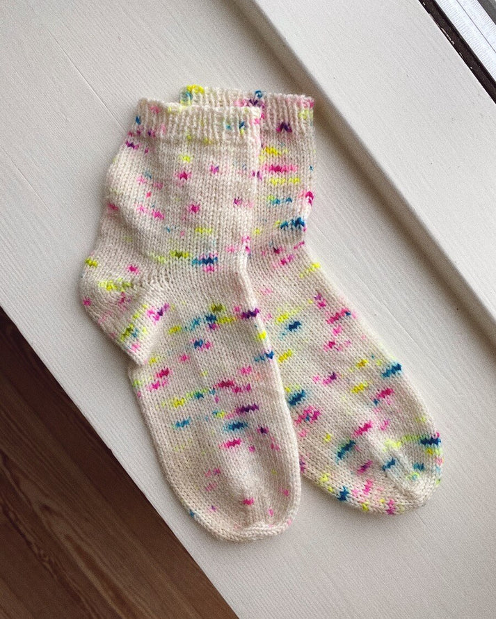 Everyday Socks - Junior - PetiteKnit - PRINTED PATTERN