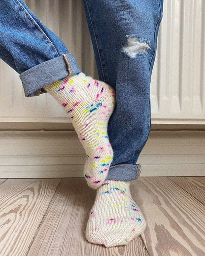 Everyday Socks - Junior - PetiteKnit - PRINTED PATTERN