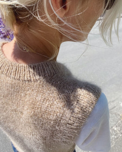 Stockholm Slipover V Neck - PetiteKnit - PRINTED PATTERN