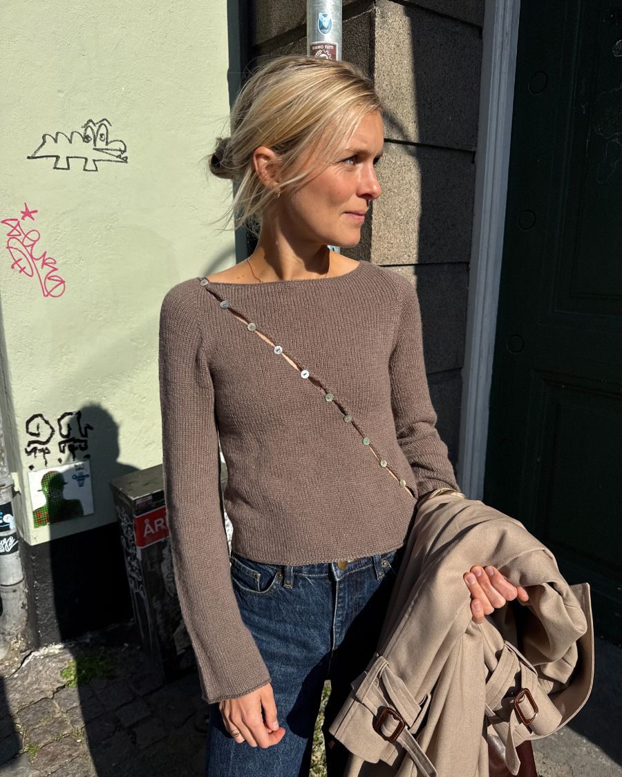 Valerie Blouse - PetiteKnit - PRINTED PATTERN