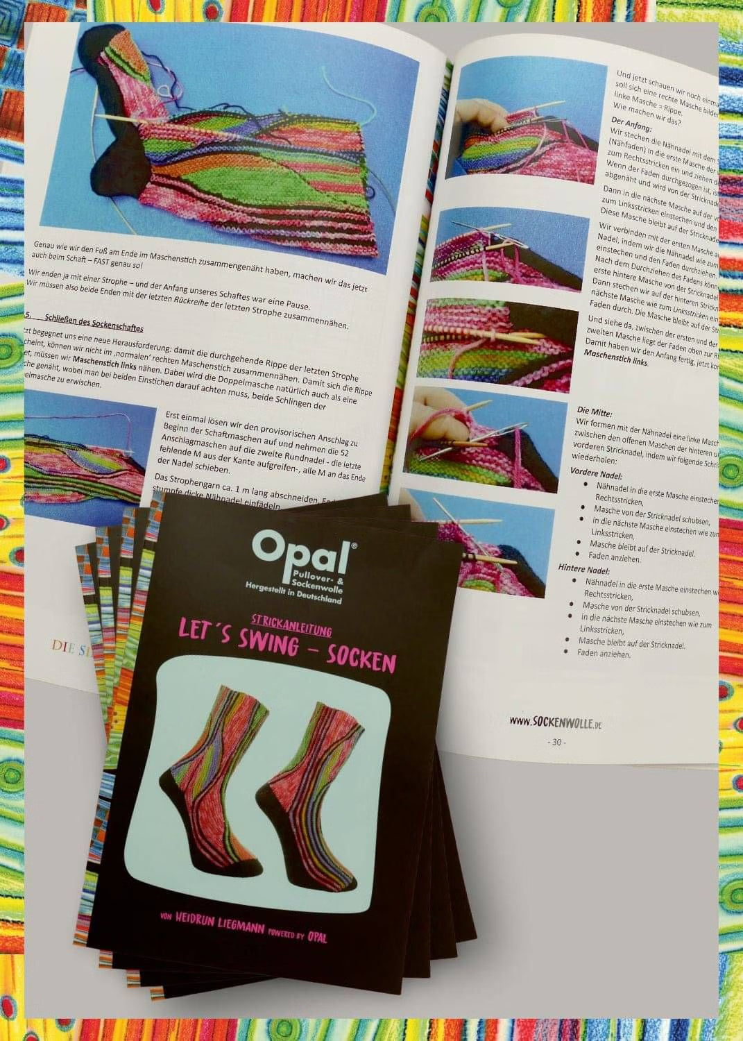 Opal - Let's Swing It - Sock Booklet