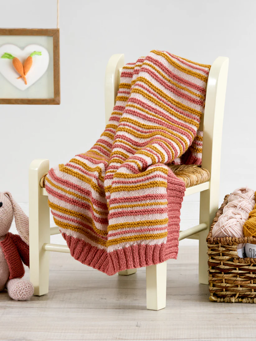 Bambi Knitted Baby Blanket Kit - West Yorkshire Spinners