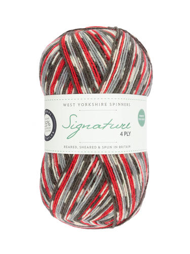 Bullfinch 861 - Country Birds Signature 4 Ply Sock - West Yorkshire Spinners
