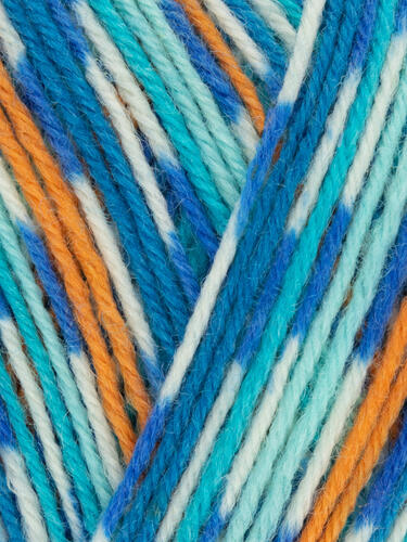 Kingfisher 844 - Country Birds Signature 4 Ply Sock - West Yorkshire Spinners