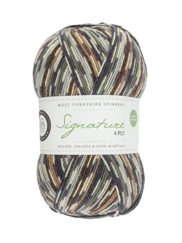 Owl 877 - Country Birds Signature 4 Ply Sock - West Yorkshire Spinners