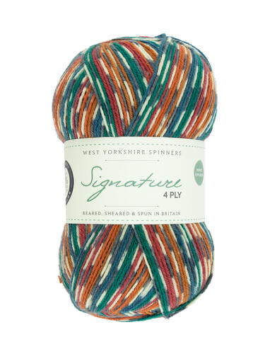 Pheasant 855 - Country Birds Signature 4 Ply Sock - West Yorkshire Spinners